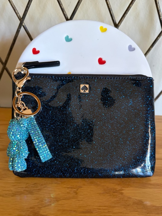 kate spade Handbags - Kate Spade “Sparkle (Glitter) Pouch” EUC